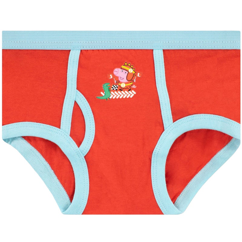 Peppa Pig Boys George Pig Underwear Pack of 5 Multicolored 4 - Image 5
